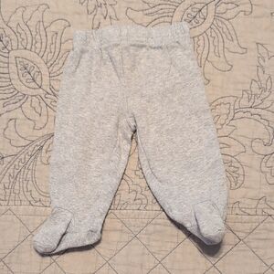 Carter's Light Gray Footed Pants